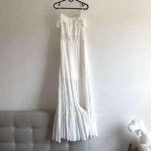 NWT Miss Avenue off shoulder maxi dress.